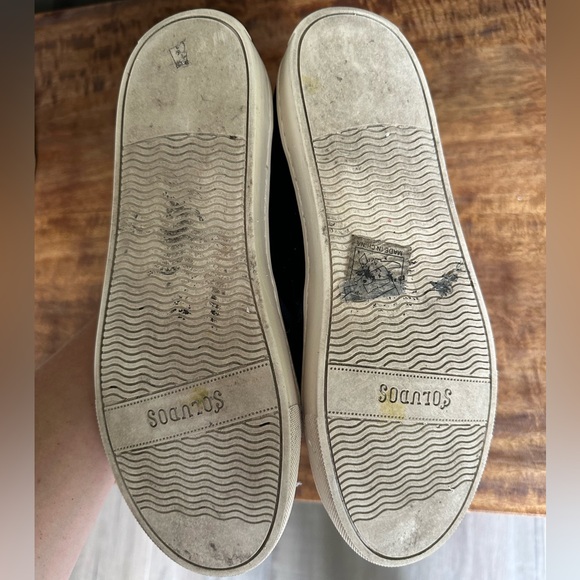 Soludos Blue Velvet Llama Loafers - Picture 5 of 7